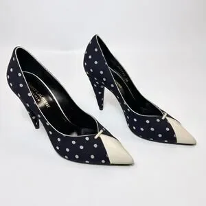 Saint Laurent Shoes Saint Laurent Polka Dot Lola Pump Womens